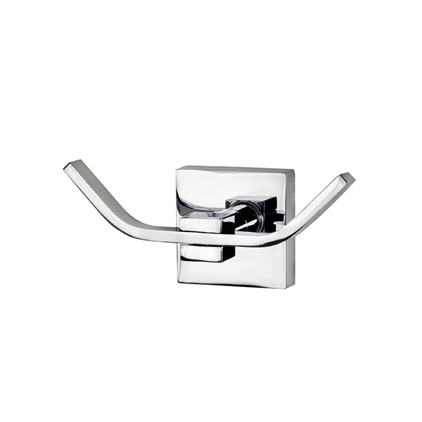  DUAL ROBE HOOK  CHROME