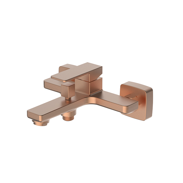 Bath Mixer Matt Brushed Rose Gold