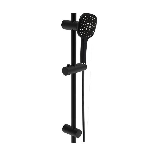 Shower Set with Sliding  Bar  3F Black