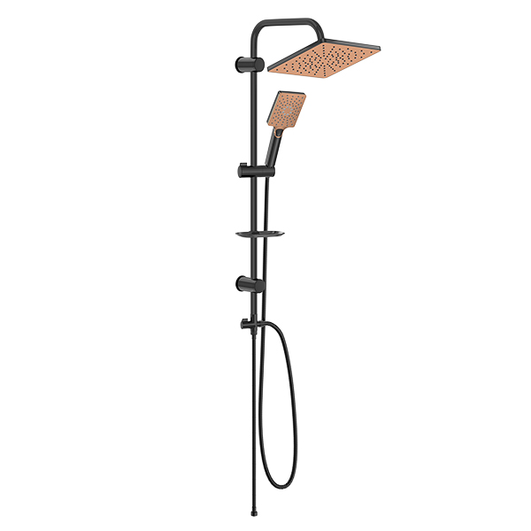 Shower Column - Black Copper