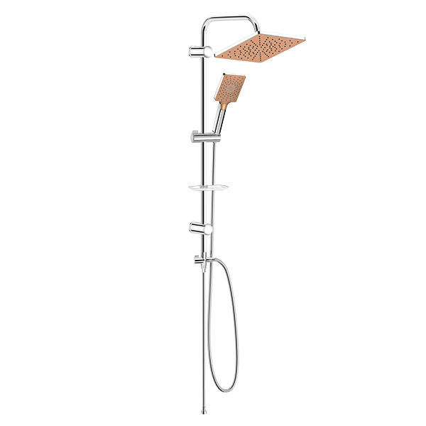 Shower Column - Chrome Copper