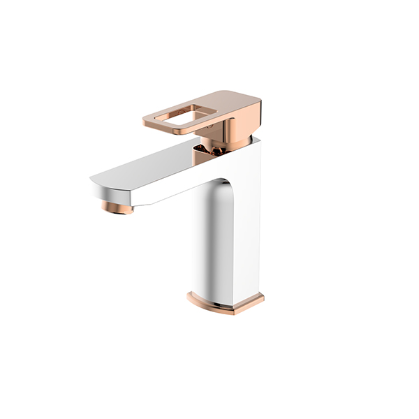 Basin Mixer Chrome-Rose Gold