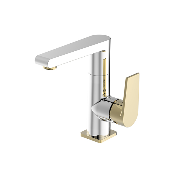 Basin Mixer Chrome  - Gold