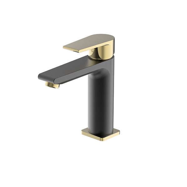 Basin Mixer Black - Gold