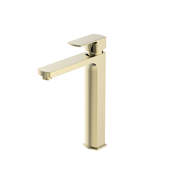 Tall Basin Mixer Gold