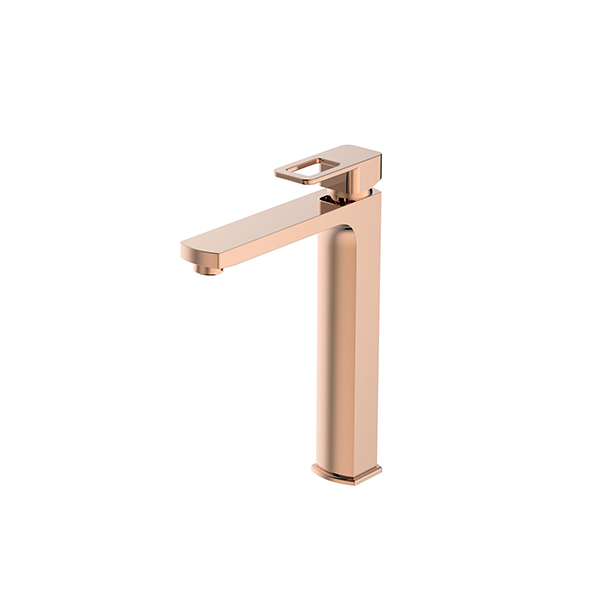 Tall Basin Mixer  Rose Gold