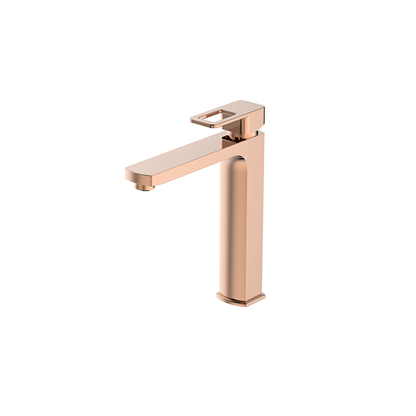 Medium  Type Tall Basin Mixer  Rose Gold