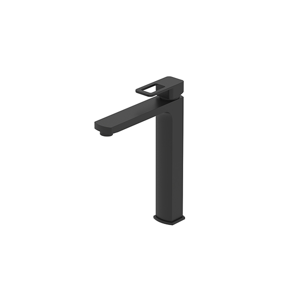 Colours Tall Basin Mixer - Matt Black