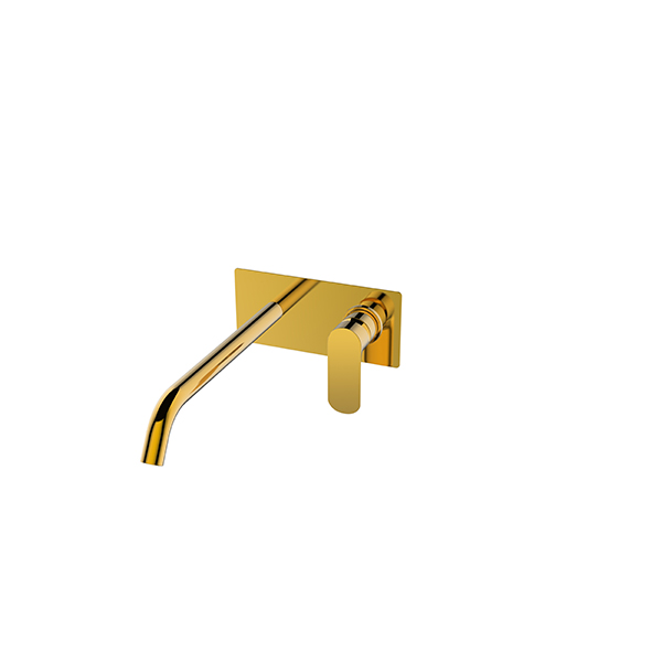 Basin Mixer  - Surface Mounted parts - Round - Gold