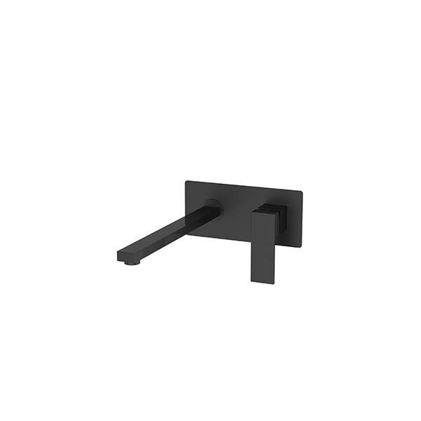 Basin Mixer  - Surface Mounted parts - Square - Matt Black