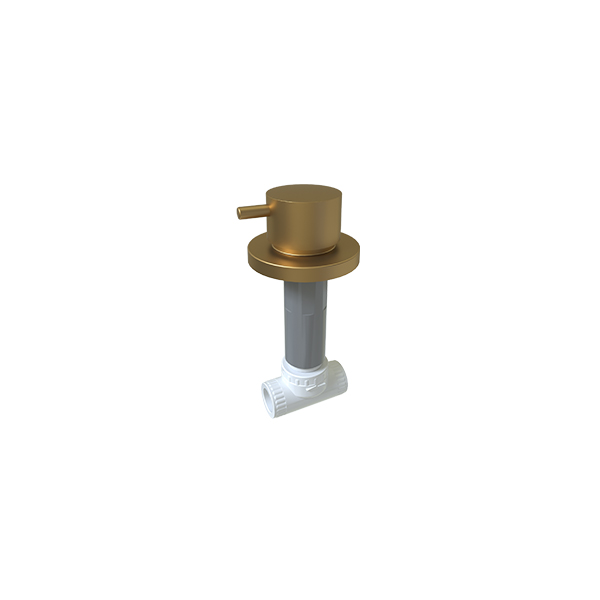 Mini Stick Concealed Stop Valve -1/2 " PPRC BodyRose Gold