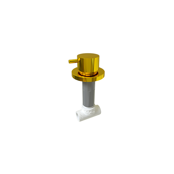 Mini Stick Concealed Stop Valve -1/2 " PPRC BodyGold