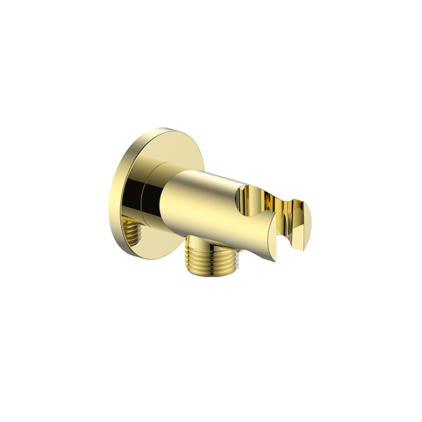 ROUND SHOWER OUTLET - GOLD