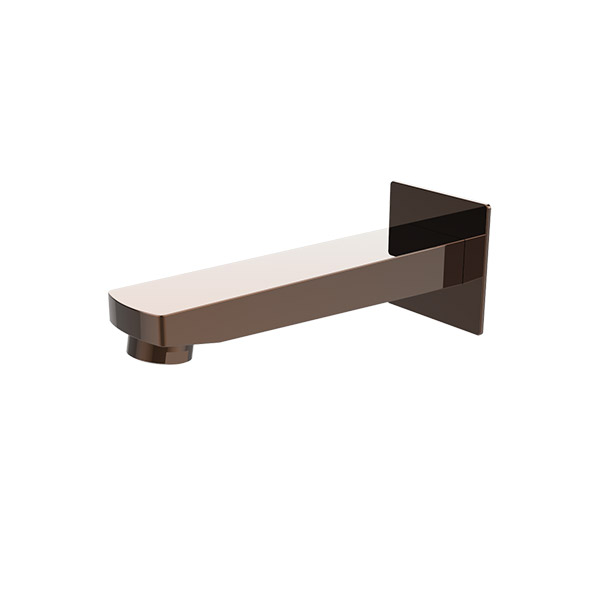 Square Shower Spout - Rose Gold