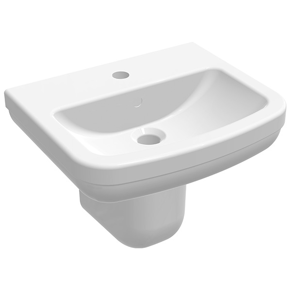 WALL MOUNTING WASHBASIN WITH HOLE 