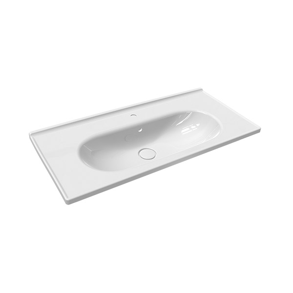 VANITY TYPE WASHBASIN WITH HOLE 