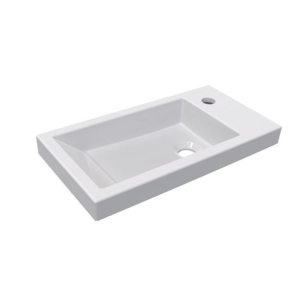 VANITY WASHBASIN 50 CM SINGLE HOLE