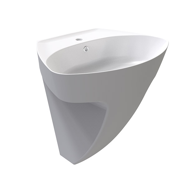 MONOBLOCK WASHBASIN WITH HOLE 