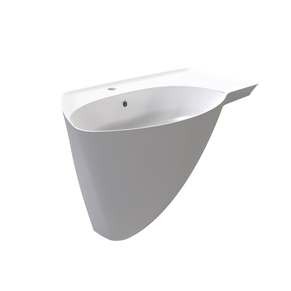 MONOBLOCK WASHBASIN WITH HOLE 