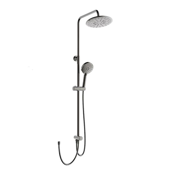 Qua Monda  Gun Metal Shower Column