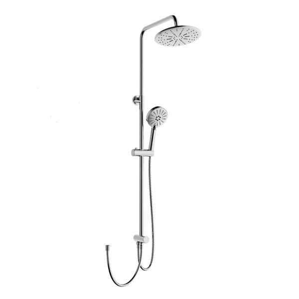 Qua Monda  Matt Brushed Nickel Shower Column