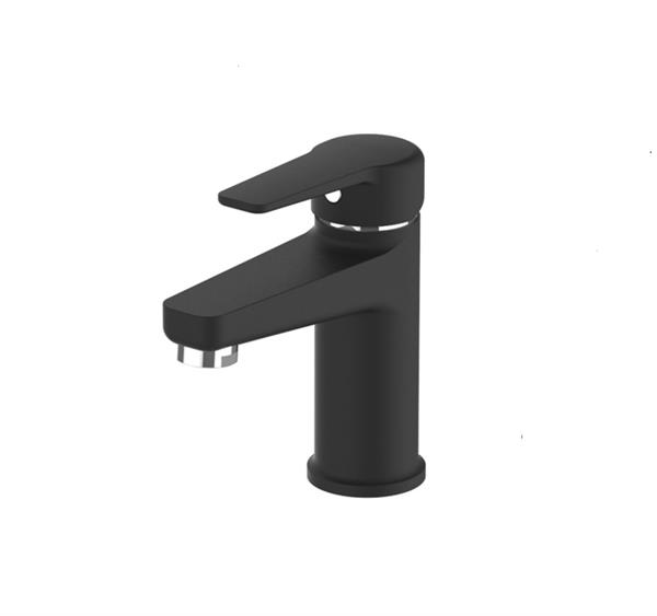 Qua Este Basin Mixer - Matt Black -  Chrome