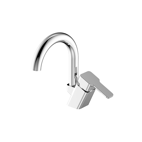 Basin Mixer With Spout