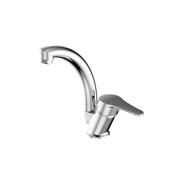 Basin Mixer With Spout